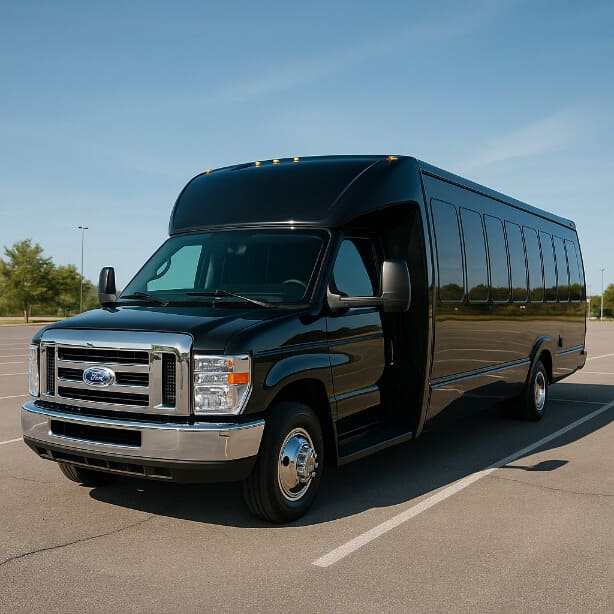 Jackson Shuttle Bus Rentals 18 Passenger Shuttle Bus