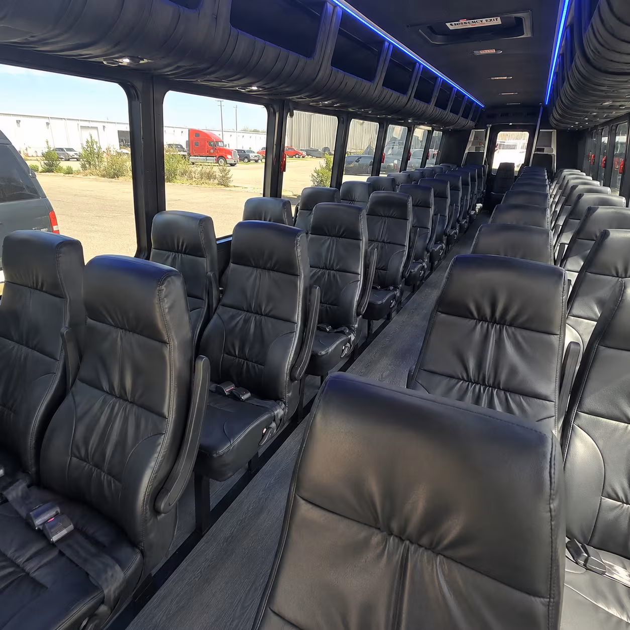 jackson parking shuttle and park and ride bus rentals